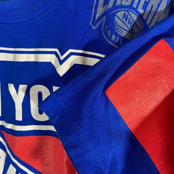 vintage 1994 AOP new York Rangers NHL tee shirt - Picture 4 of 5